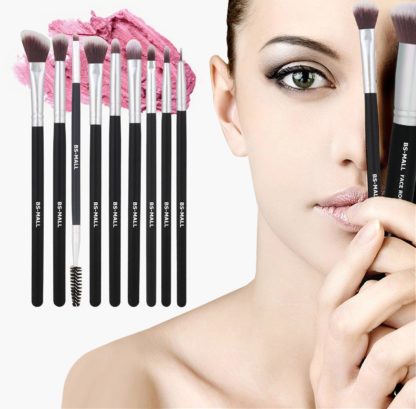 BS07 - BS-MALL 14 st. exklusiva Make-up / sminkborstar av Bästa Kvalité